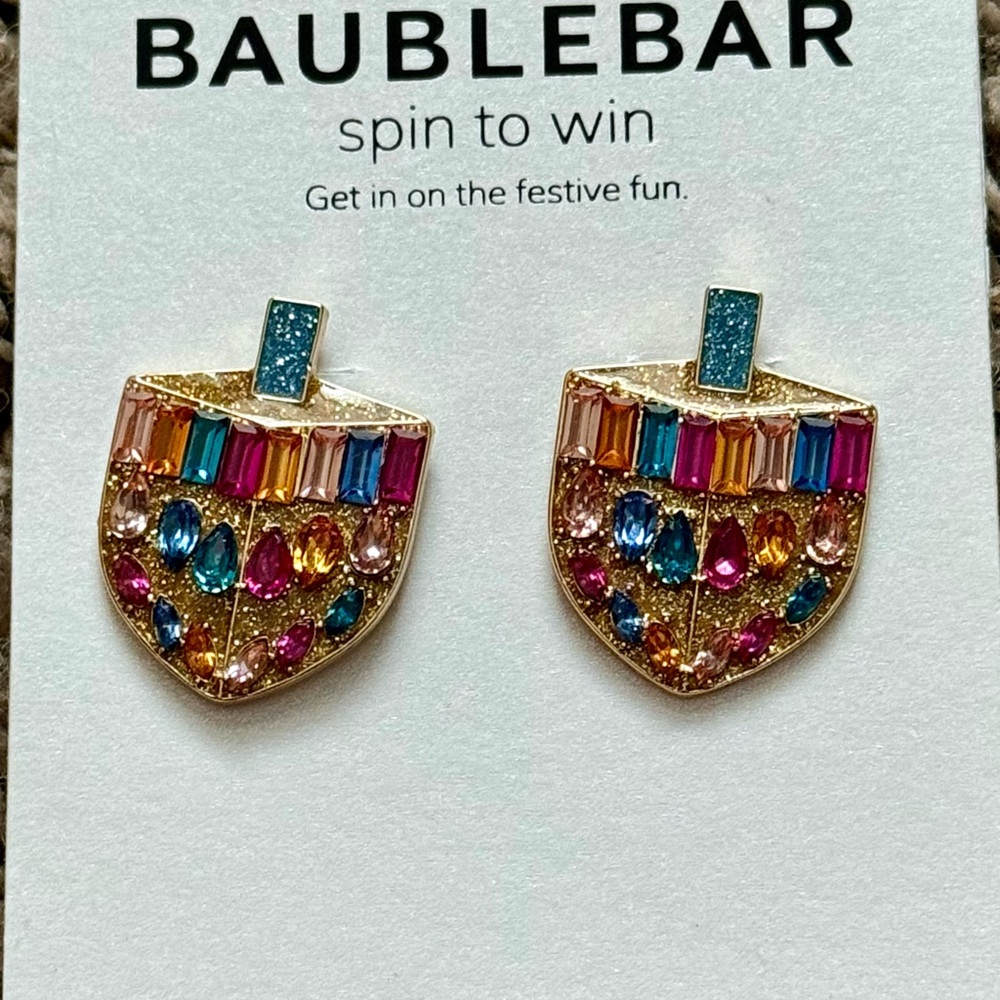 BaubleBar Colorful Gemstone Earrings